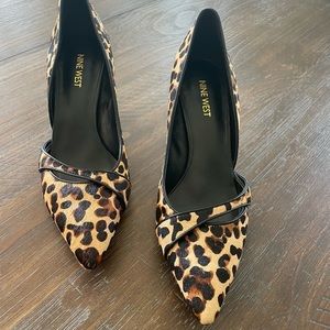 Nine West Leopard Heels